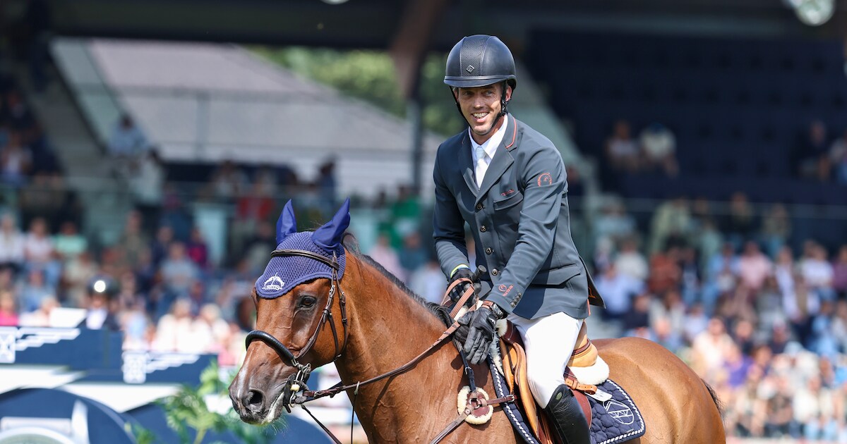 Springruiter Harrie Smolders komt dicht bij winst in GP van ...