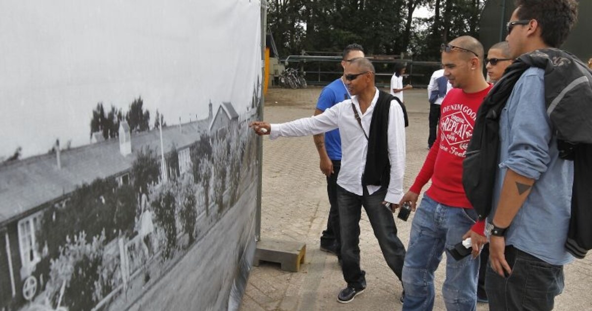 Monument in Lage Mierde voor Molukkers