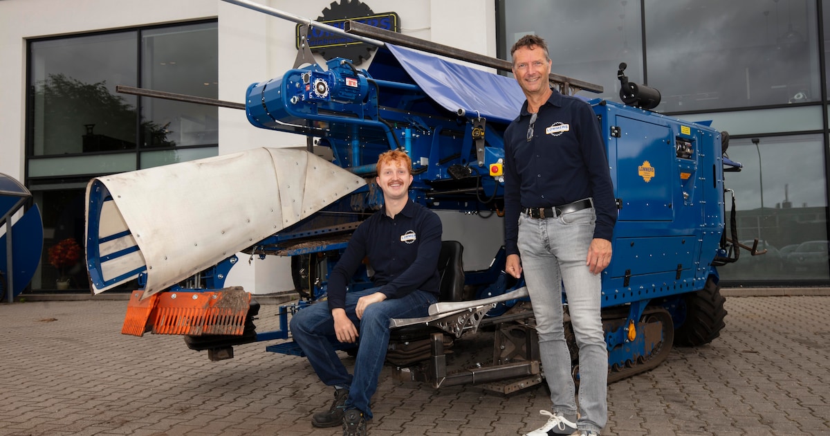 Oogsten van aspergevelden gaat voortaan automatisch met robots uit Bergeijk