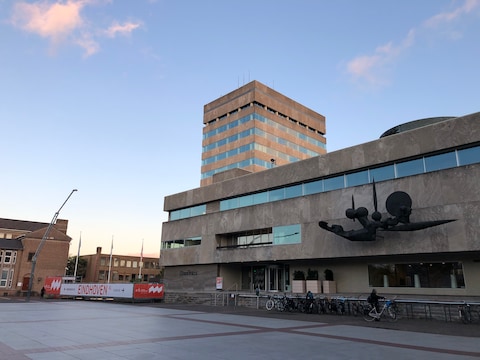 Het stadhuis in Eindhoven.