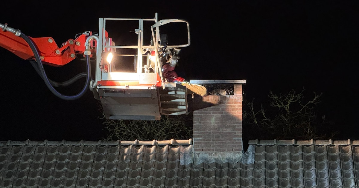 Schoorsteenbrand in De Mortel snel onder controle