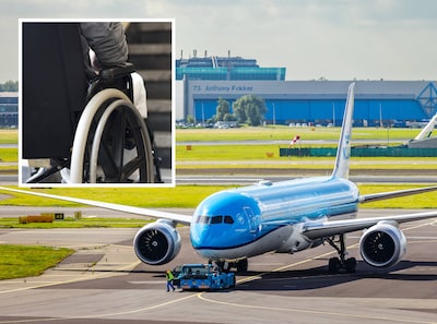 KLM biedt excuses aan nadat paralympiër haar rolst