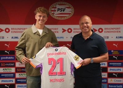 PSV bevestigt de komst van Mijnans: ‘Dit voelt als de perfecte vervolgstap’