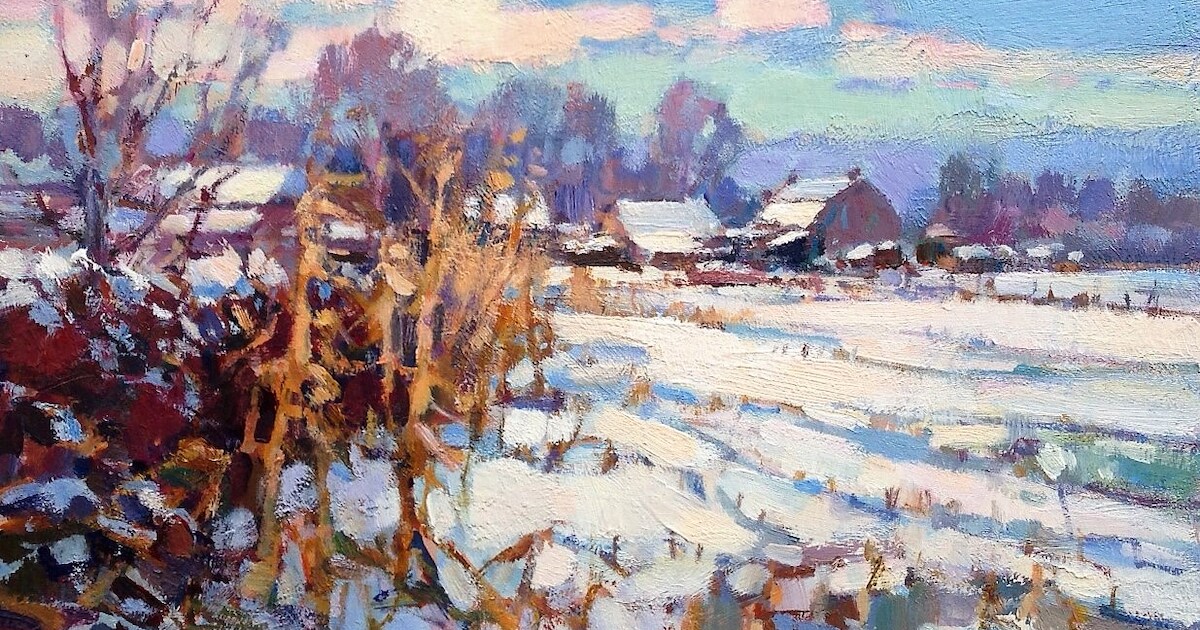 Kunstschilder Jos Leurs uit Leende exposeert in Sterksel