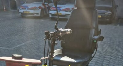 ‘Voertuig met identiteitscrisis’: bijzondere combinatie van fatbike en invalidevoertuig afgepakt in Eindhoven