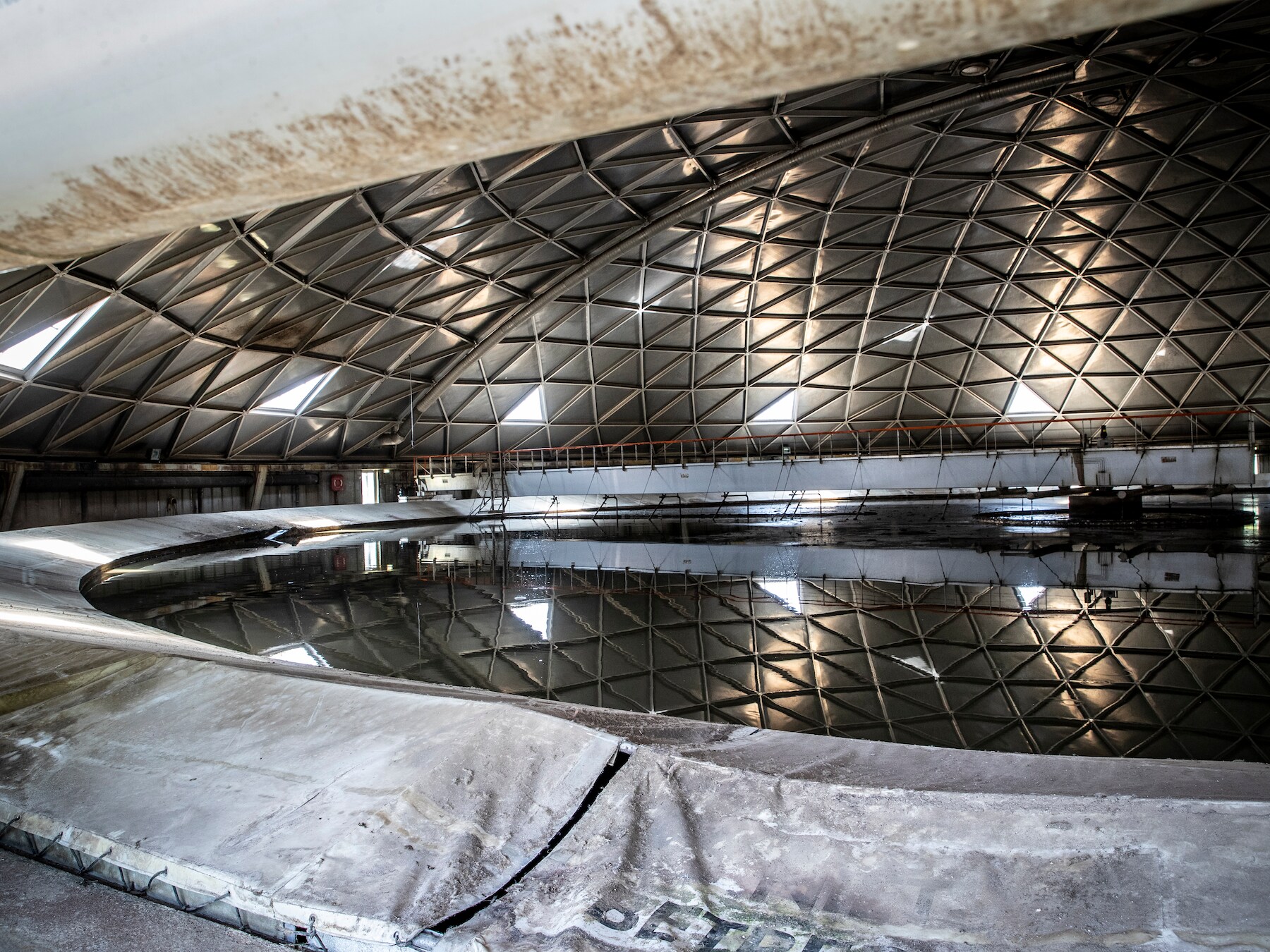 Excursie bij rioolwaterzuivering Eindhoven