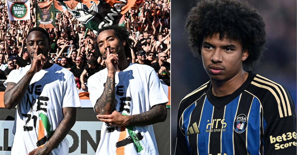 Ridgeciano Haps viert feest met Venezia, Calvin Stengs degradeert na 42 speelminuten met Pisa