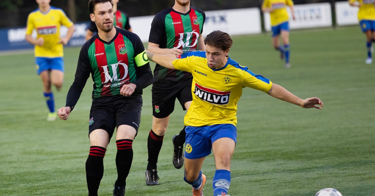 De Bergeijkse heksenketel: keeper pakt de hoofdrol en een onvervalste Schwalbe