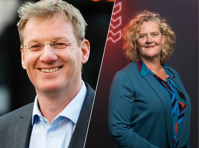 Mieke Verhees en Paul van Nunen zijn topvrouw en -man van magazine Frits