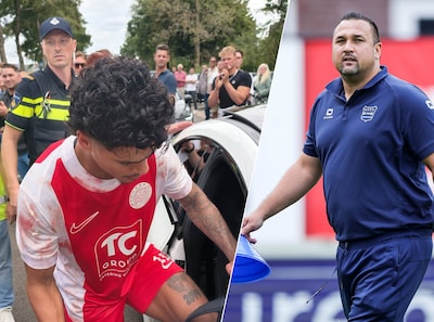 Schorsing voor Jhon van Beukering na kaakslag: trainer mag voorlopig 60 dagen niet op de bank zitten