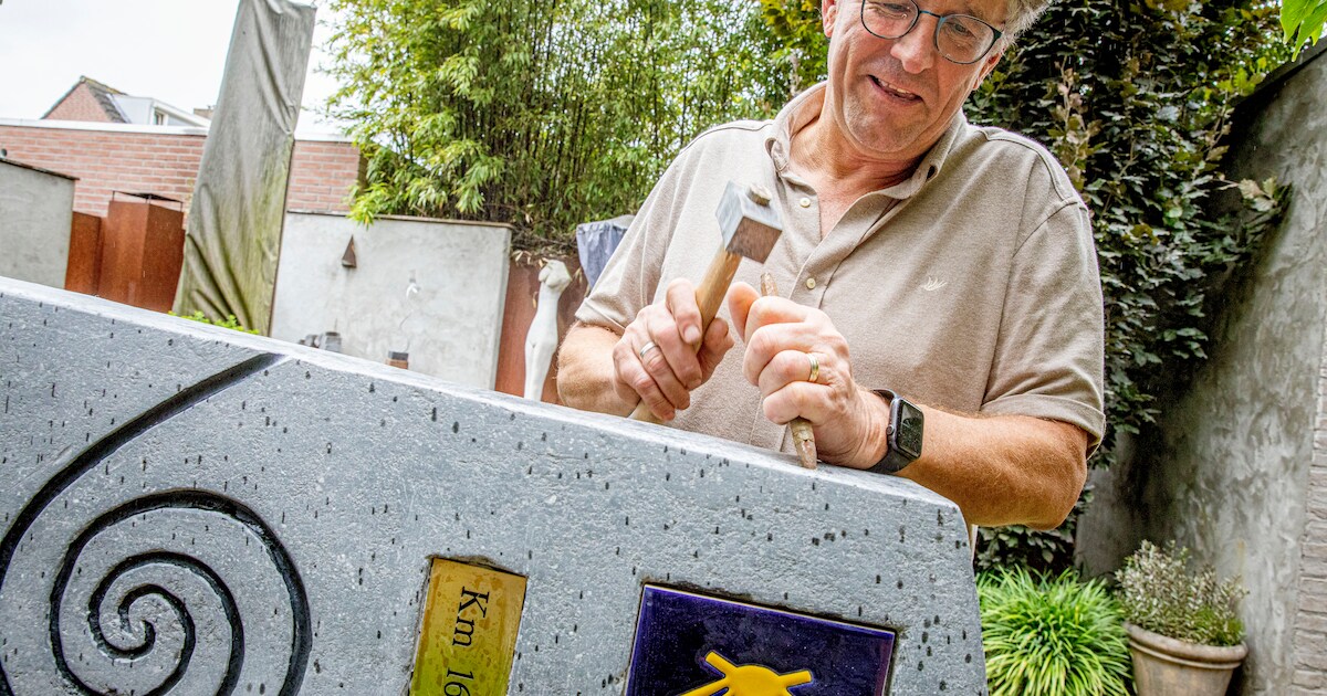 Caminopaal moet mensen inspireren om op pad te gaan; ‘Een rugzak en wandelschoenen, meer heb je niet