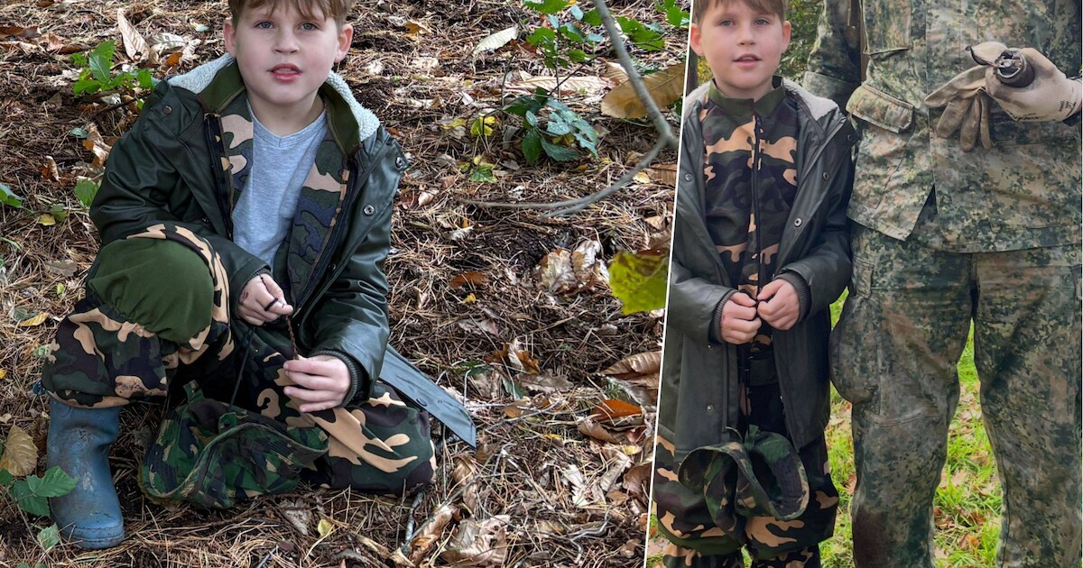 Finn (7) vindt iets bijzonders in het bos, en dan gebeurt iets wat hij ...