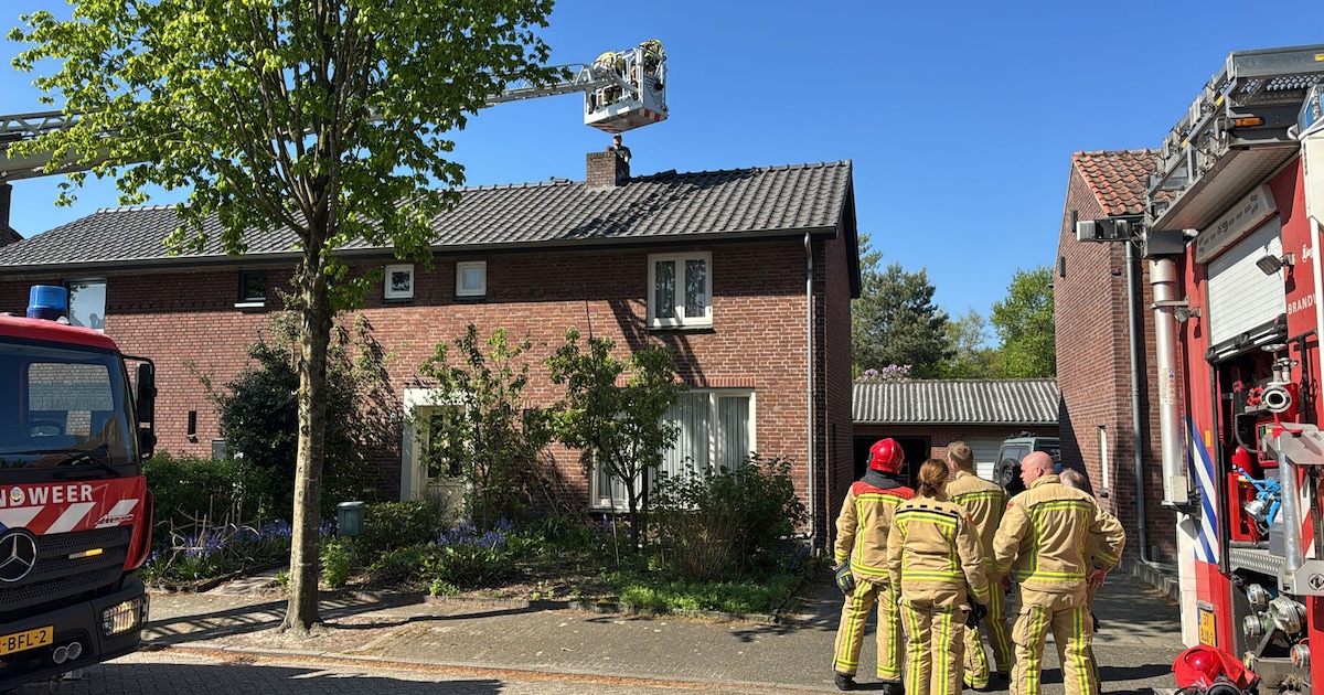 Brandweer rukt uit voor schoorsteenbrand in Elsendorp