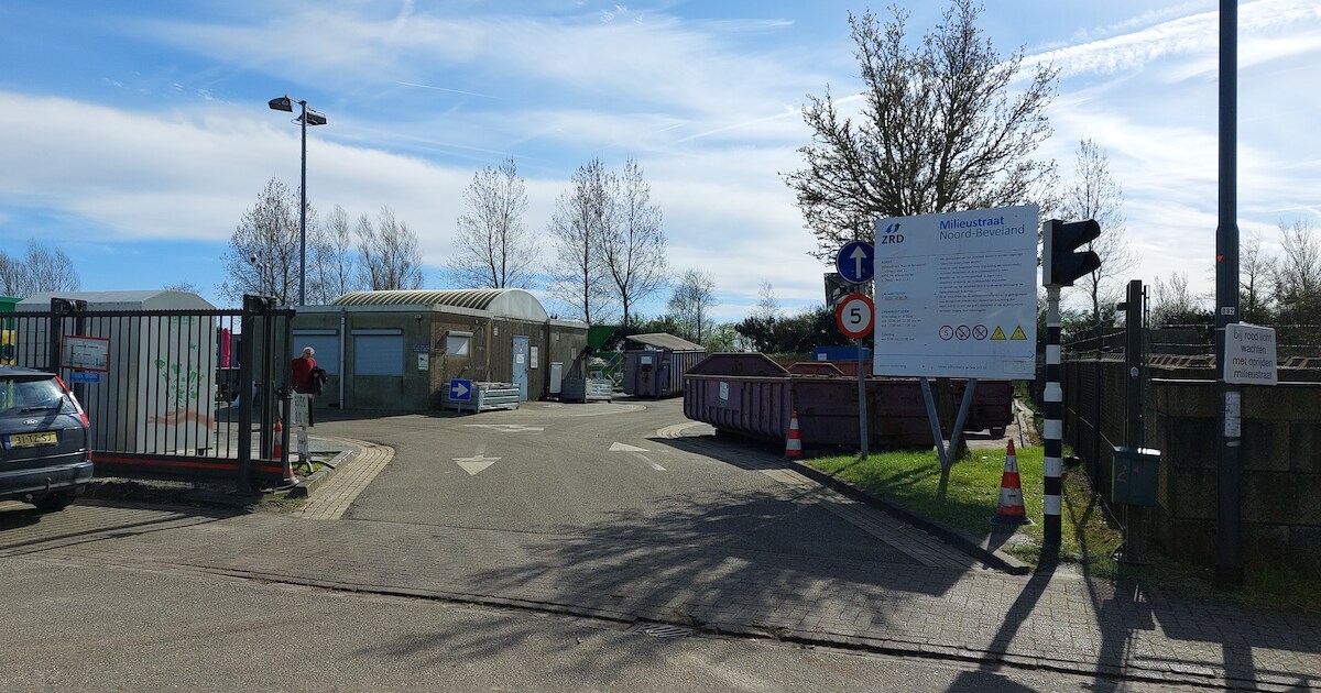 Milieustraat Weert vanaf januari gesloten op maandag in plaats van dinsdag