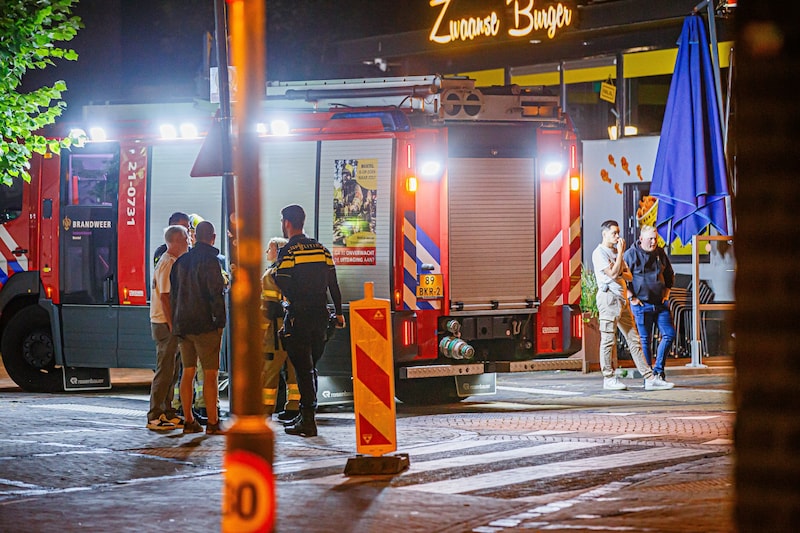 Door de val van een fietser in Boxtel ontstond een gaslek, dat moest worden gerepareerd.