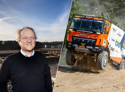 Marc zet zijn racetruck in de etalage: ‘Het stokje wordt overgenomen’