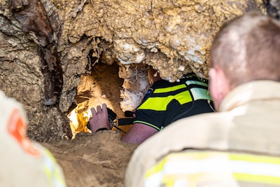 Omwonenden zien steeds mensen het Helmondse bos in gaan, politie stuit op mysterieus, ondergronds bouwwerk