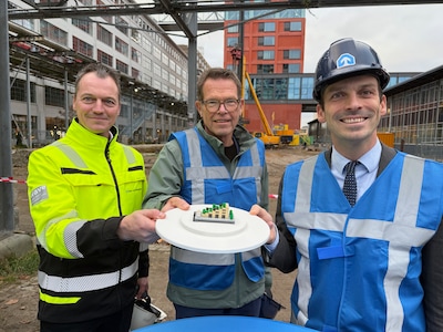 Tegenslagen en discussies ten spijt, de bouw van De Tribune op Strijp-S is begonnen