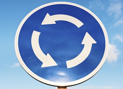 Rotonde Campenhoefdreef in Tilburg tijdelijk afgesloten