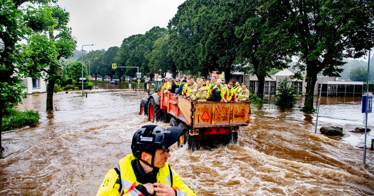 Fors minder schade in Veldhoven door noodweer vorig jaar, schadebedrag door overstromingen naar hoog
