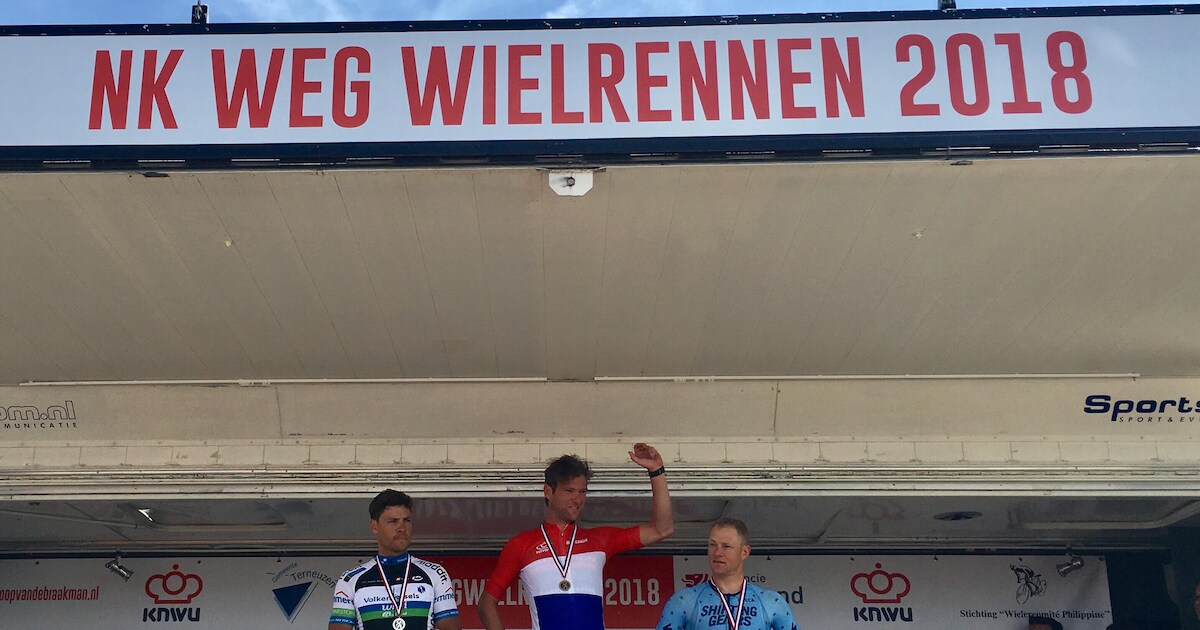 'Luyksgestel' strikt voor wielerronde ook kersvers nationaal kampioen Roy Pieters