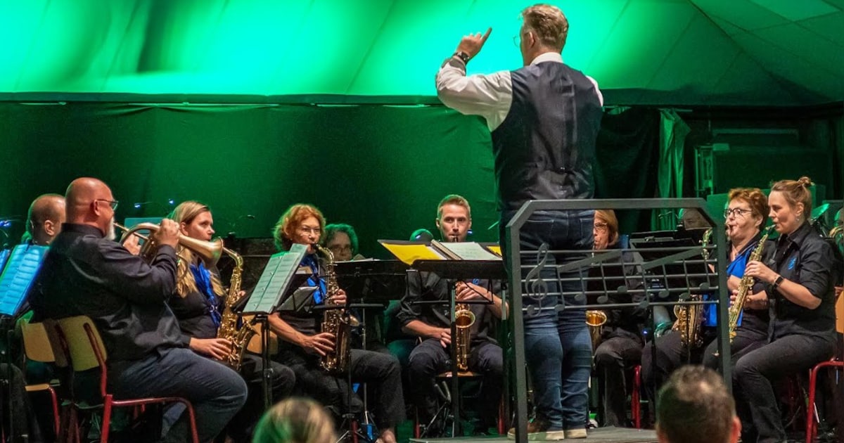 Muziekkorps Euphonia speelt filmmuziek in Geldrop