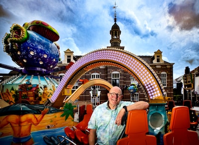 Laatste rondje over de kermis voor Harry, het jongetje dat h