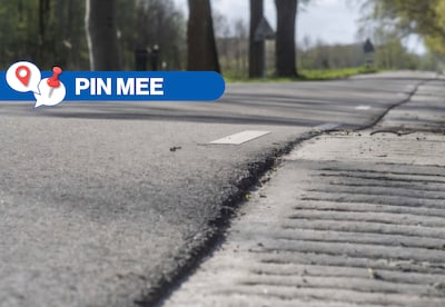 Al 150 keer ingevuld: dit zijn de slechte wegen in onze regio