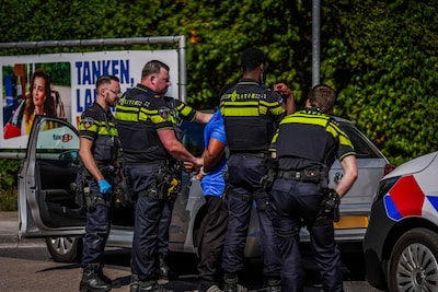 Automobilist verzet zich bij aanhouding in Eindhoven