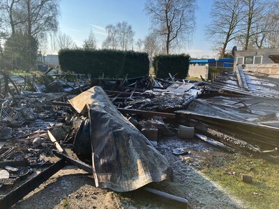 Twee branden op camping De Brug: ‘Dit is een privéterrein, de eigenaren zijn verantwoordelijk’