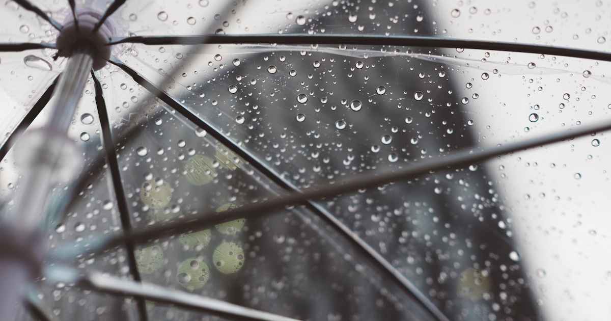 Zwaar bewolkt met weinig ruimte voor opklaringen in Someren in de avond