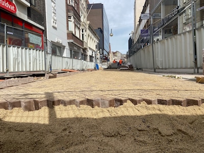 Werk aan de weg, maar tijdens de feestdagen even niet: hekken tijdelijk weg uit binnenstad Eindhoven