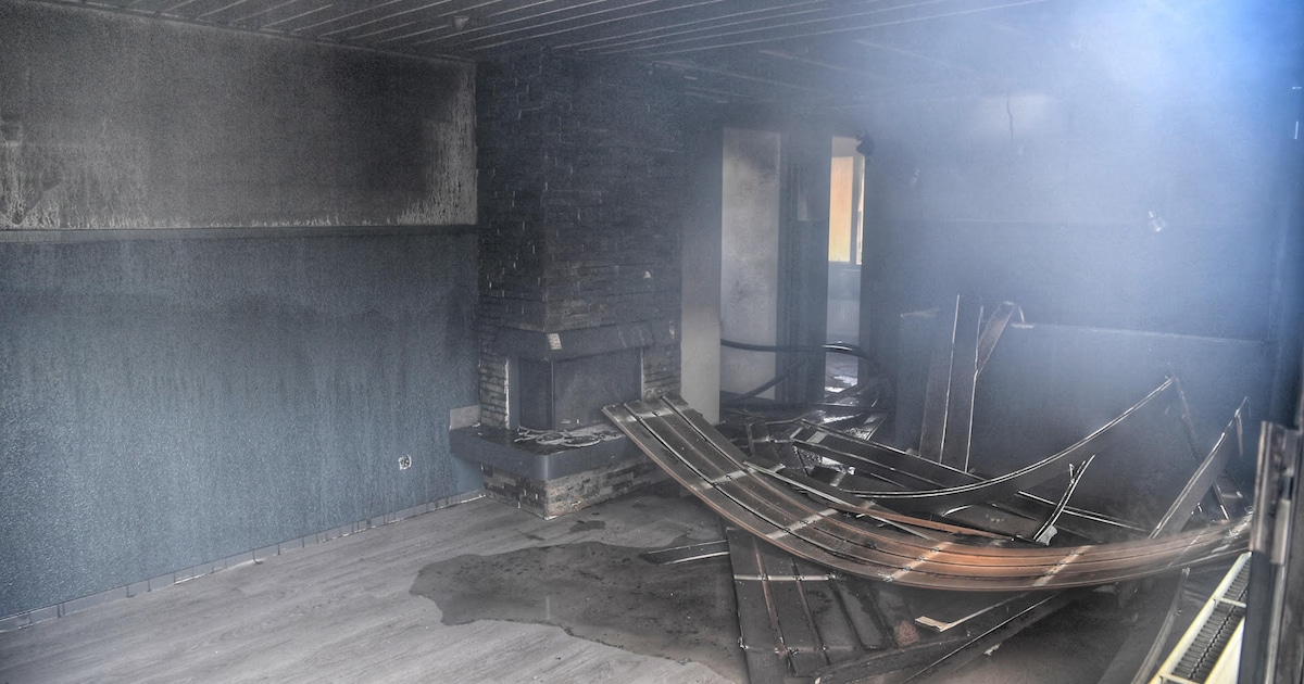 Bungalow verwoest door brand op vakantiepark Kempervennen in Westerhoven