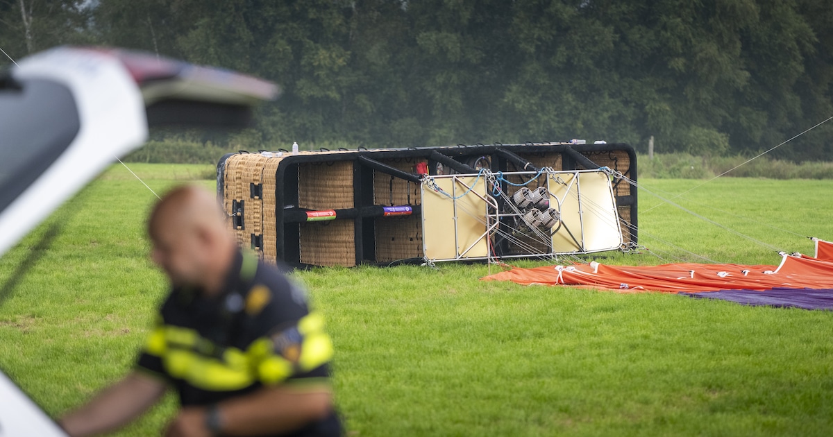 KNMI wees ballonvaarders al uren voor ongeluk op ‘plotse harde wind uit ...