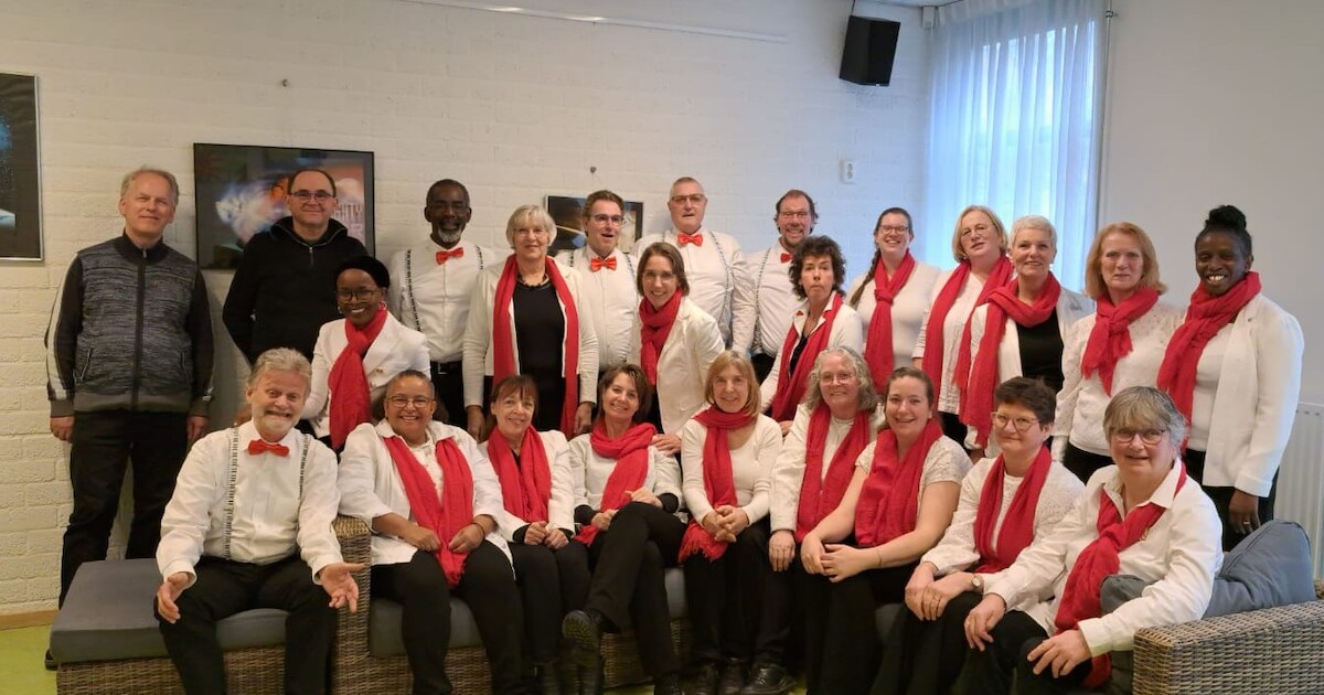 Gospelgroep LichterLaaie treedt op in Nuenen