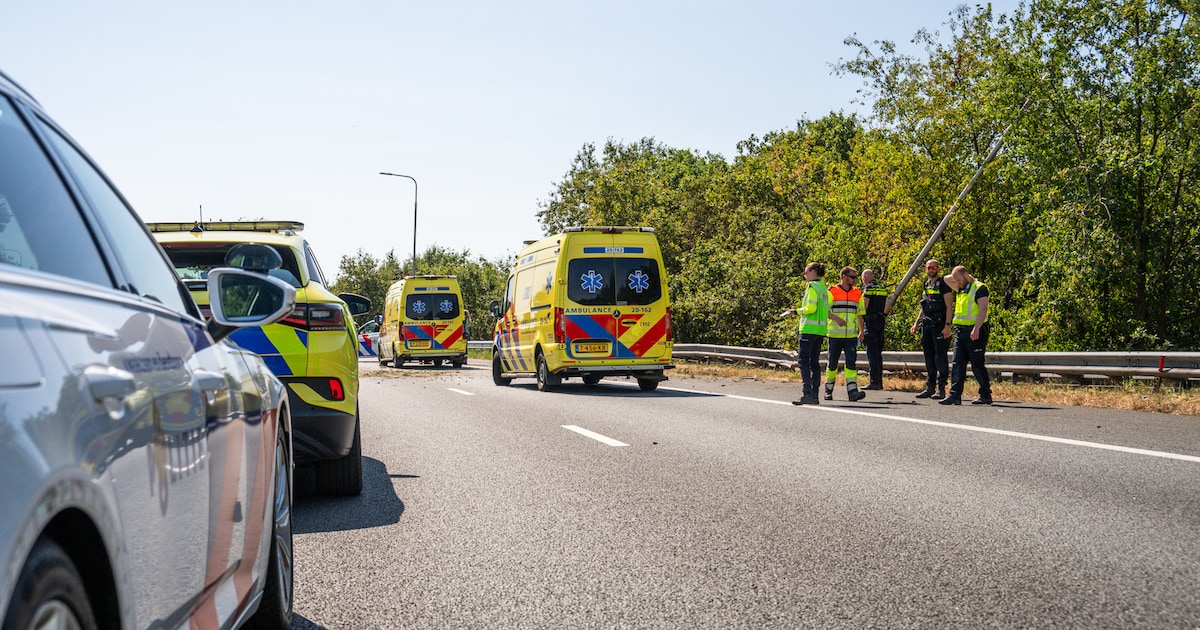 Automobilist (32) en hond overleden bij ongeval op A16 bij knooppunt Galder | Regio | ED.nl