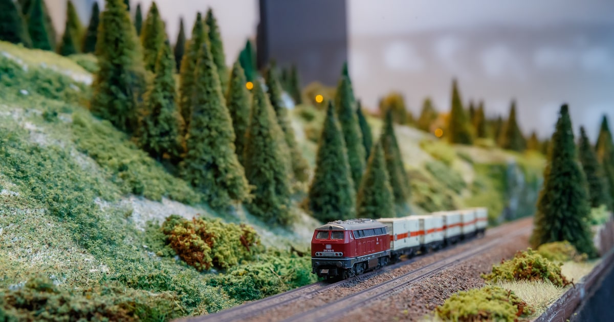 Modelspoortentoonstelling in Helmond