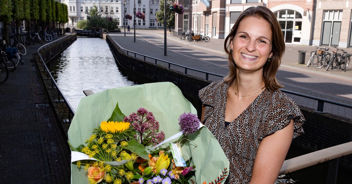 Op weg naar de 100.000 in 2028 is Esther Sloots de 95.000ste inwoner ...