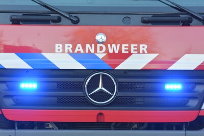 Hevige brand in schuur aan Boscheind in Luyksgestel