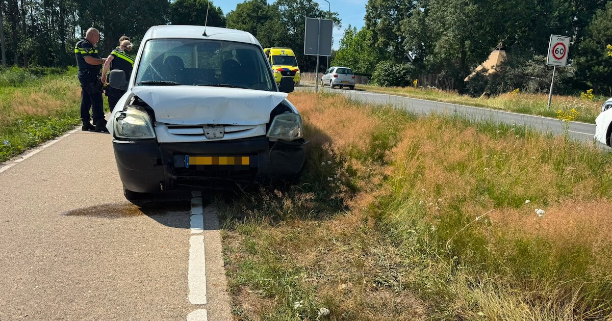 Man raakt gewond bij ongeval in Gemert, slachtoffer naar het ziekenhuis