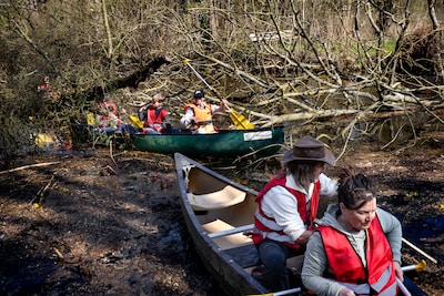 Na schoonmaakactie is De Dommel in Eindhoven 270 kilo afval lichter: ‘Leuke combi, lekker buiten en 