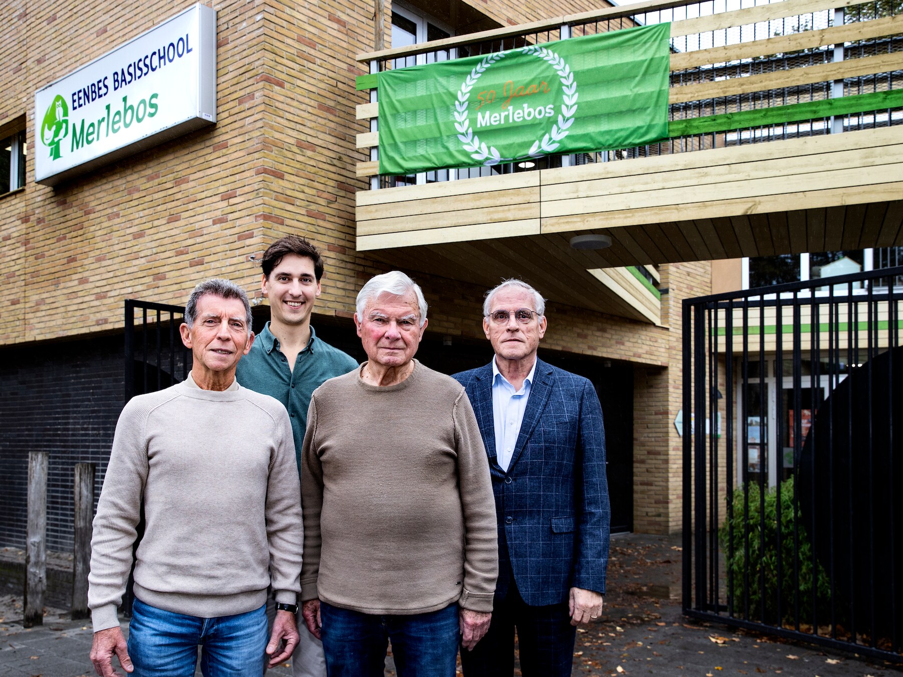 Gekke ideeën en warme herinneringen: basisschool Merlebos bestaat 50 jaar