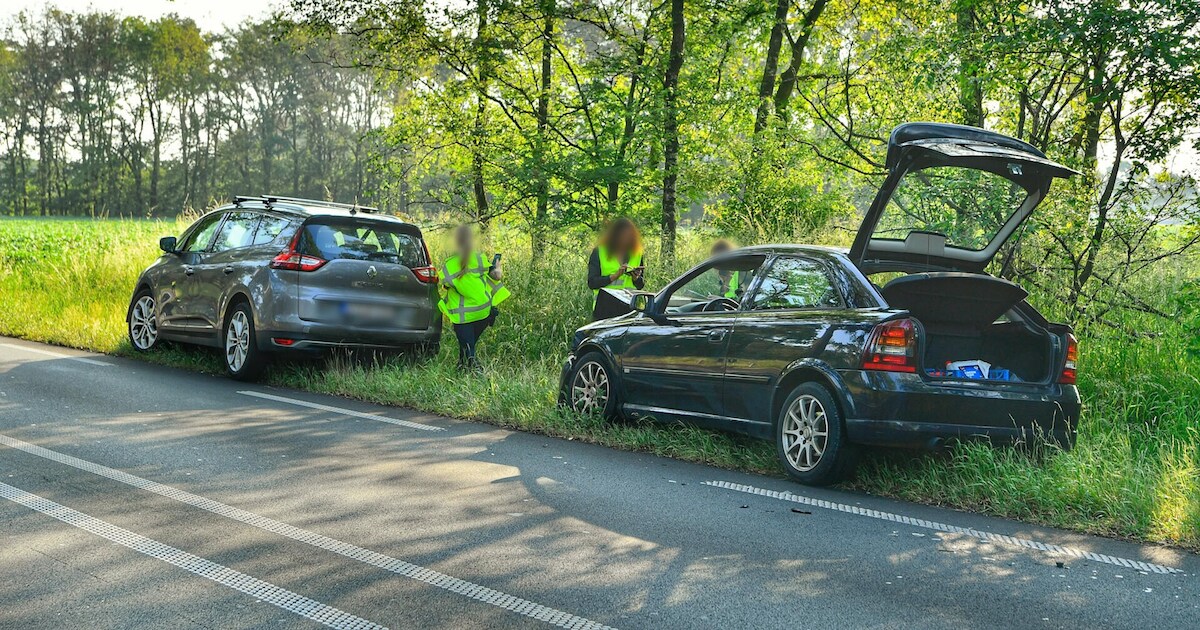 Weer ongeluk op N69, ditmaal botsing met drie auto’s tussen België en ...
