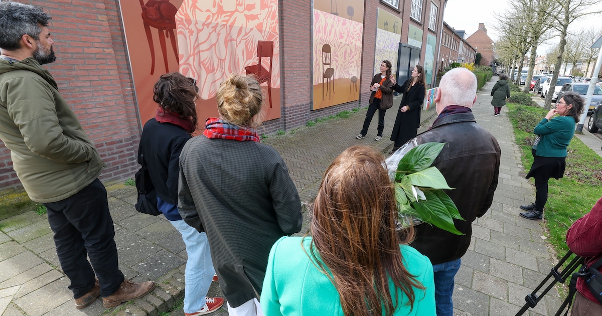 ‘Spannende muurschildering’, met input van honderd inwoners van Doornakkers