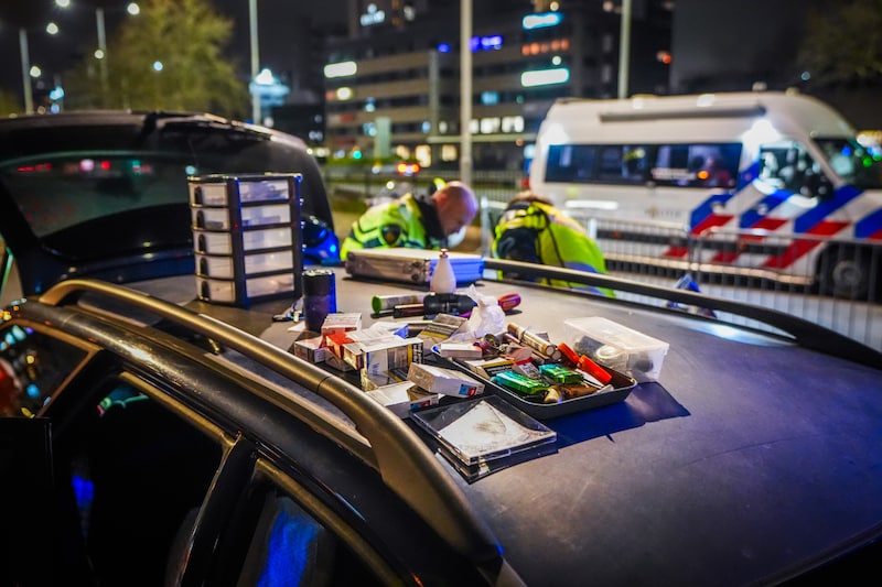 Er werden drugs gevonden.