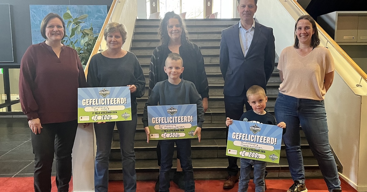 Gemeente Bladel ruimt zwerfafval tijdens Landelijke Opschoondag
