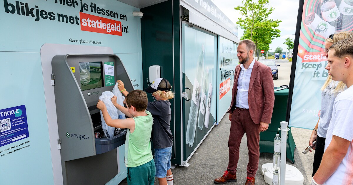 Alle blikjes en flesjes in één keer weg: dat kan nu ook in Bergen op Zoom