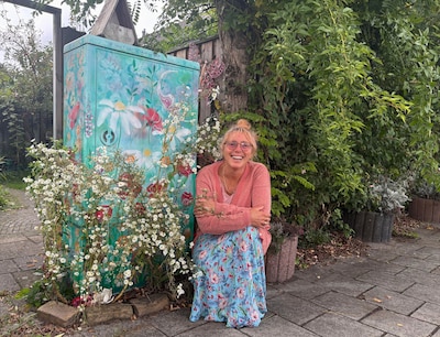 Renate fleurt stroomkastjes op in Tongelre: ‘Er is nu ook een wandelroute’