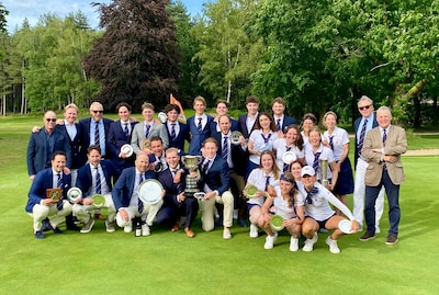 Eindhovensche Golf schrijft geschiedenis met drie landstitel