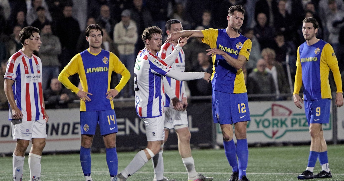 Wéér laat Blauw Geel’38 het liggen in een derby: ‘Het gaat mij niet om de rivaliteit met UDI’19’
